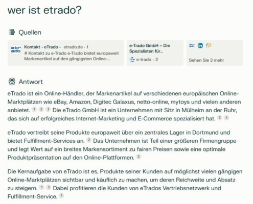 Seit 2022 revolutioniert Perplexity AI die Art und Weise, wie wir Informationen suchen und finden. Mit den fortschrittlichen KI-Sprachmodellen GPT-3.5 und GPT-4 ausgestattet, bietet Perplexity genaue Antworten auf Nutzeranfragen.